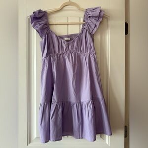 Abercrombie & Fitch Light Purple Mini Dress
